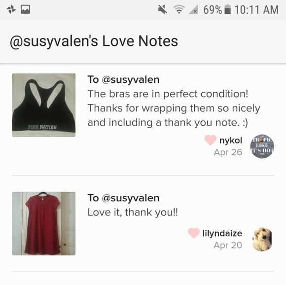 Love Notes! Thank you! - Picture 5 of 6